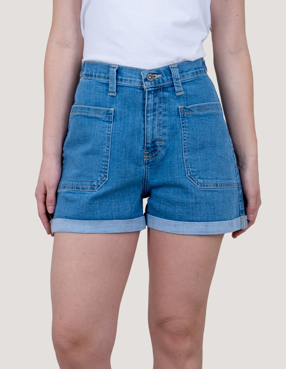 Short de mezclilla para mujer