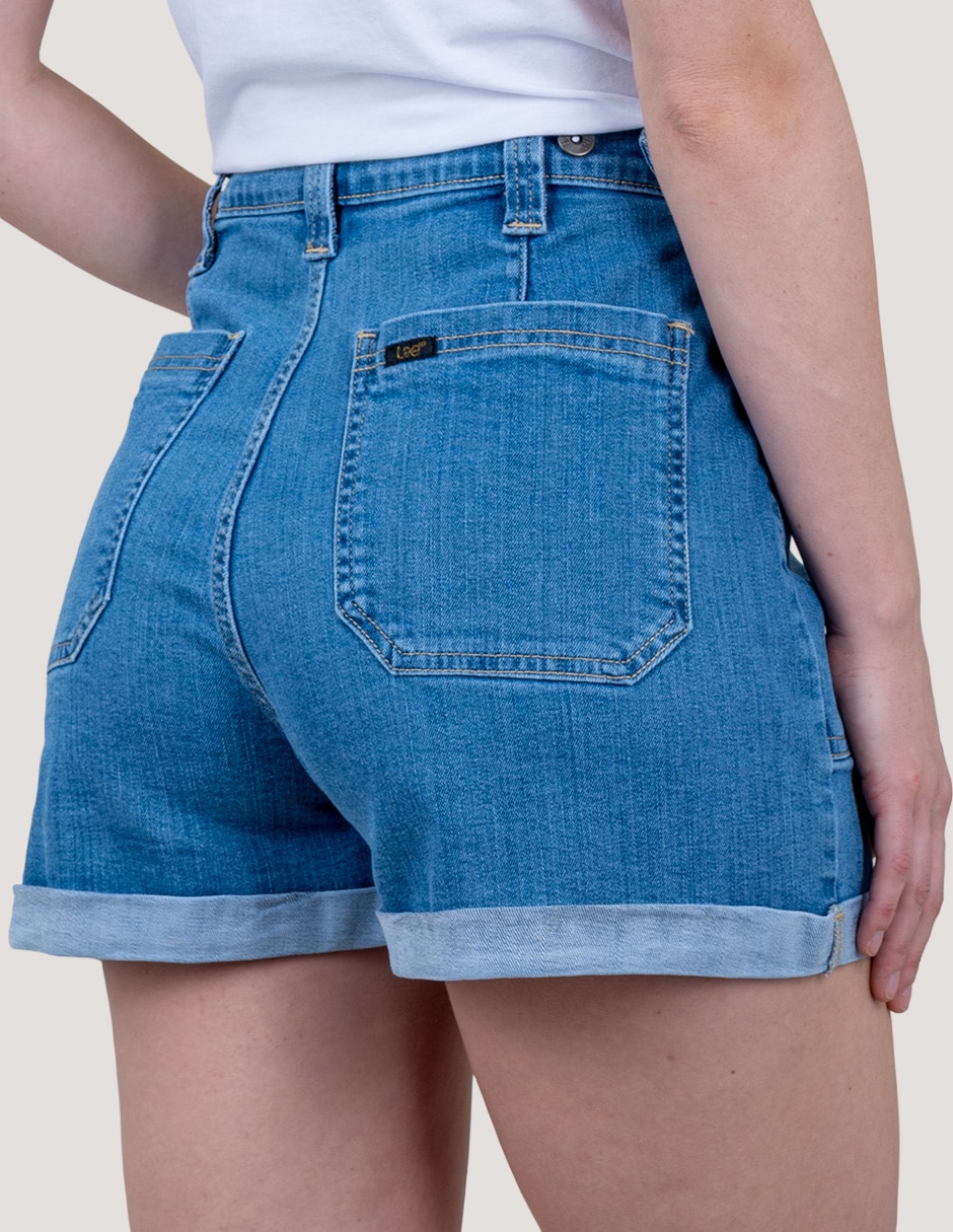 Short de mezclilla para mujer 4