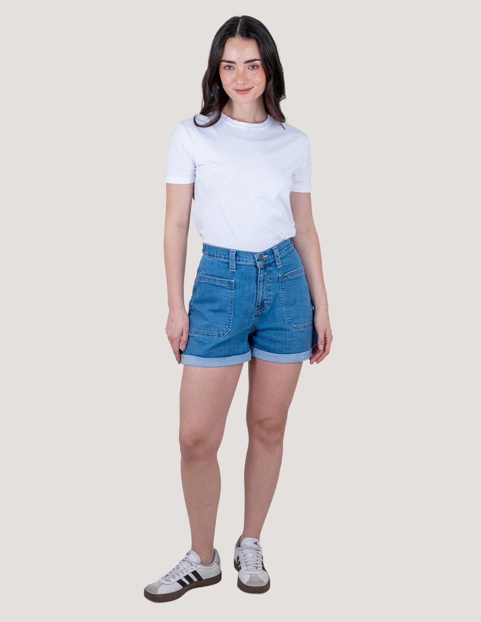 Short de mezclilla para mujer 5