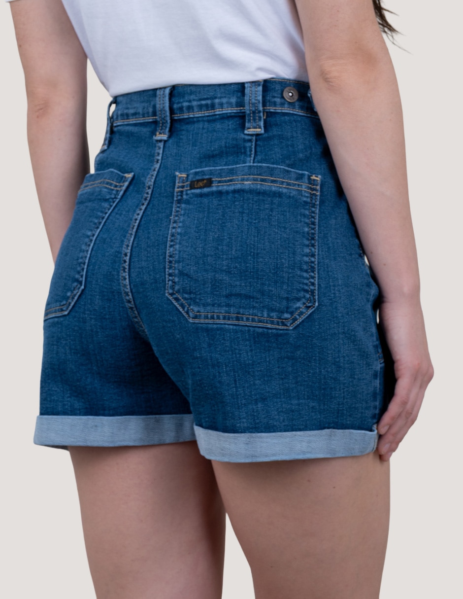Short de mezclilla para mujer 4