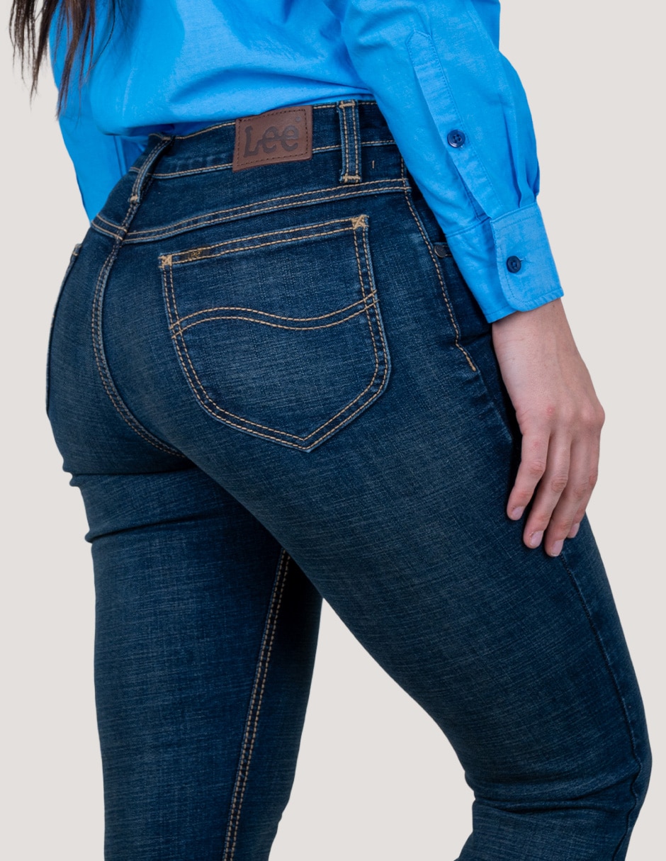 Jeans slim cintura para mujer 4