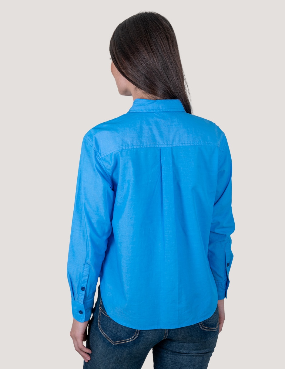 Blusa manga larga para mujer 3