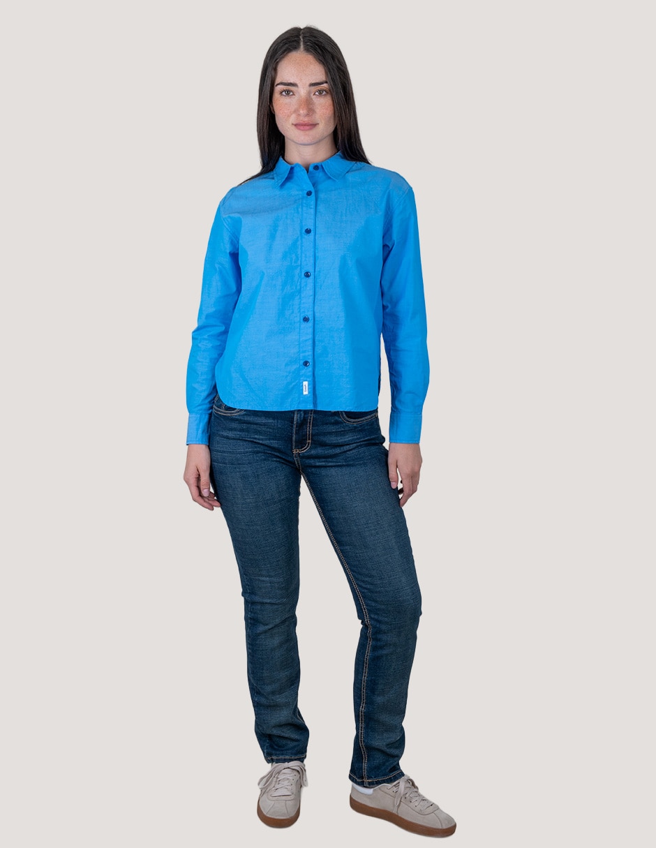Blusa manga larga para mujer 4