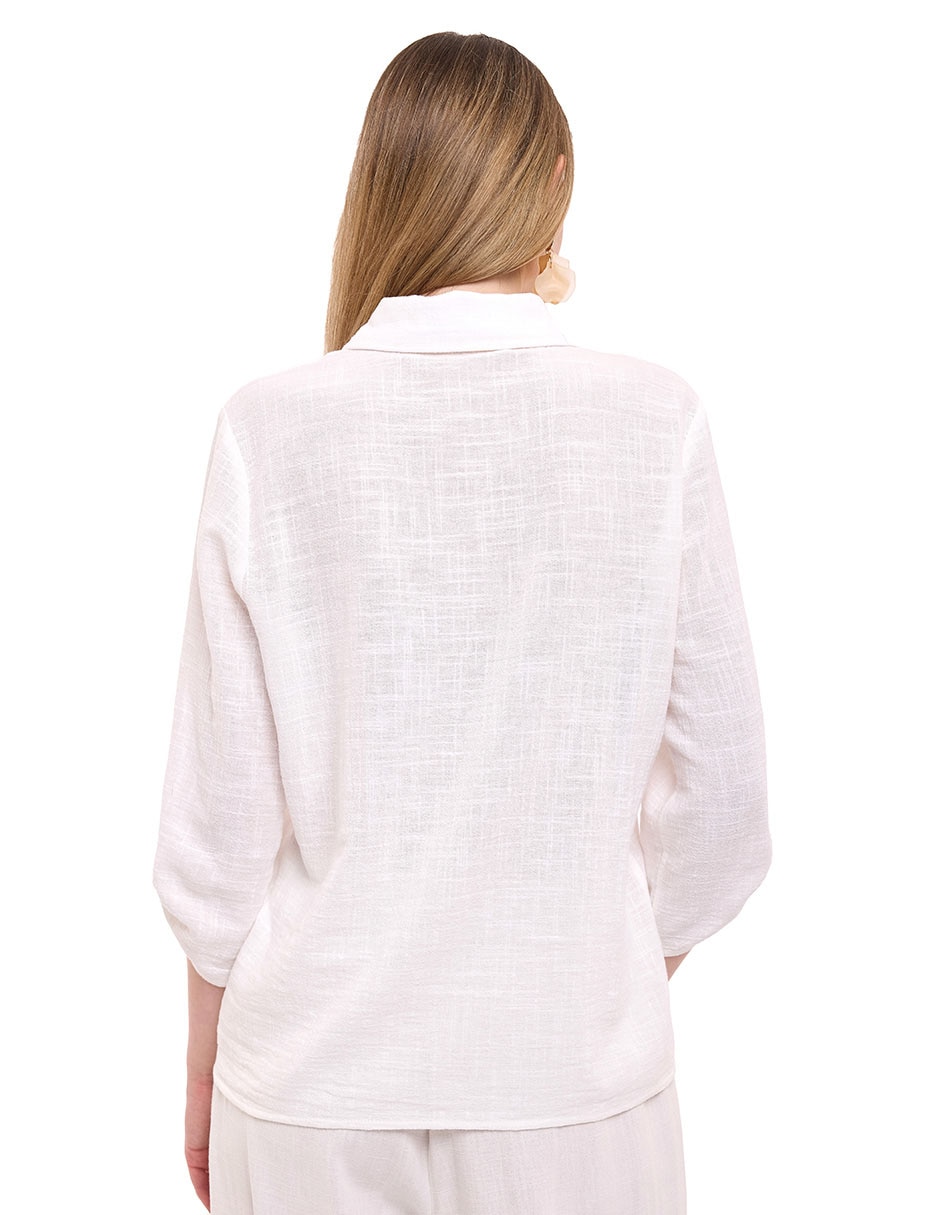 Blusa manga 3/4 para mujer 2