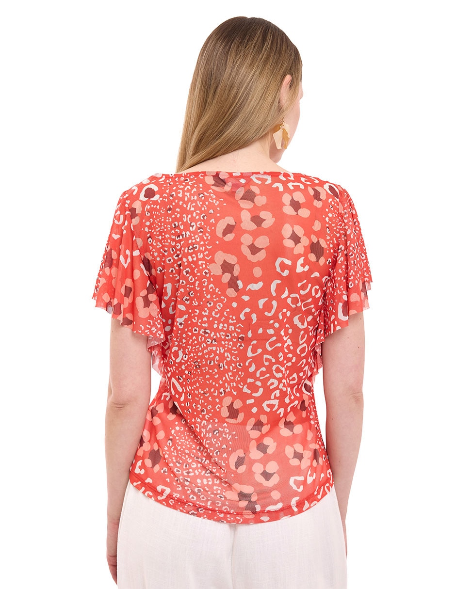 Blusa manga corta para mujer 2