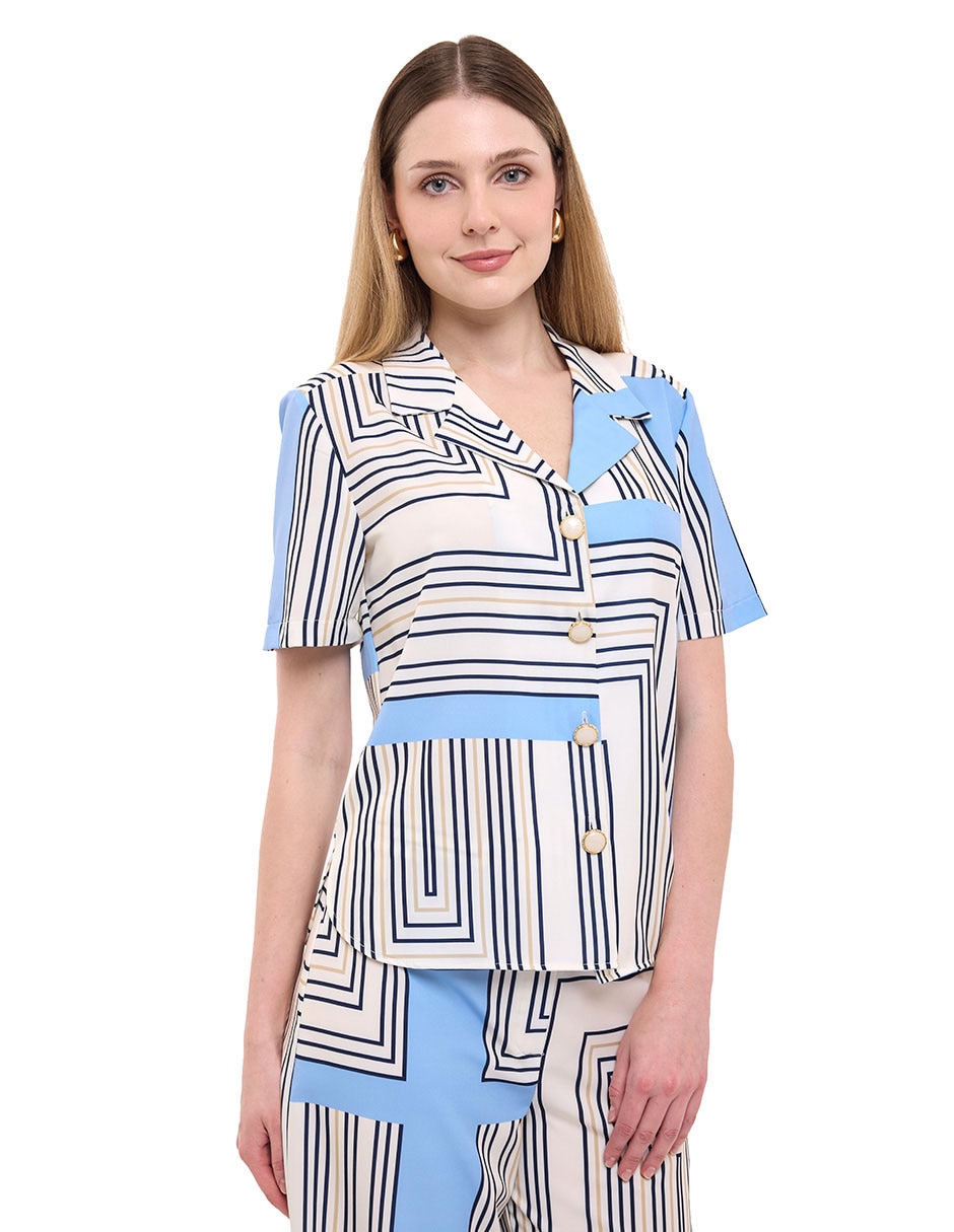 Blusa manga corta para mujer Blusa manga corta para mujer