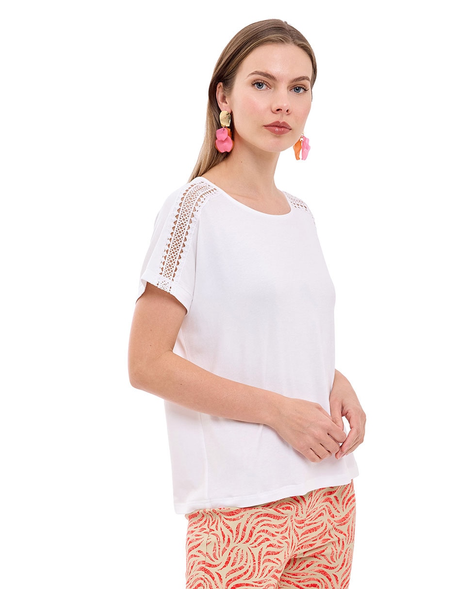 Blusa manga corta para mujer Blusa manga corta para mujer