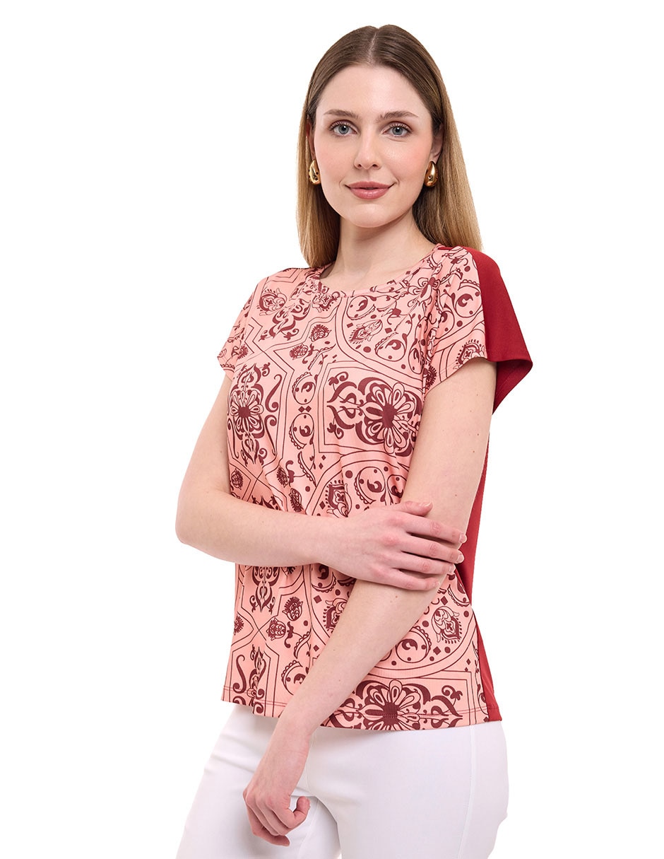 Blusa manga corta para mujer Blusa manga corta para mujer