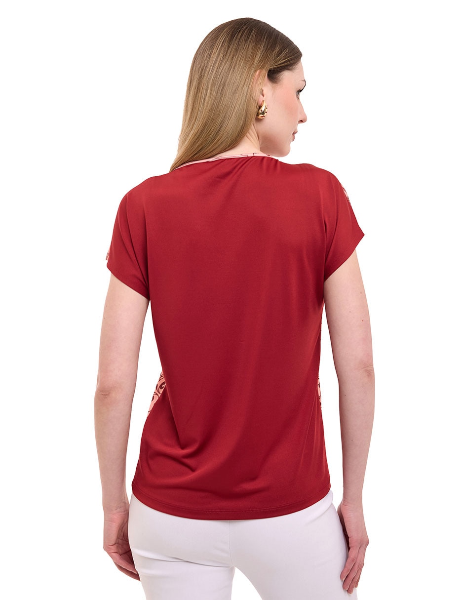 Blusa manga corta para mujer 2