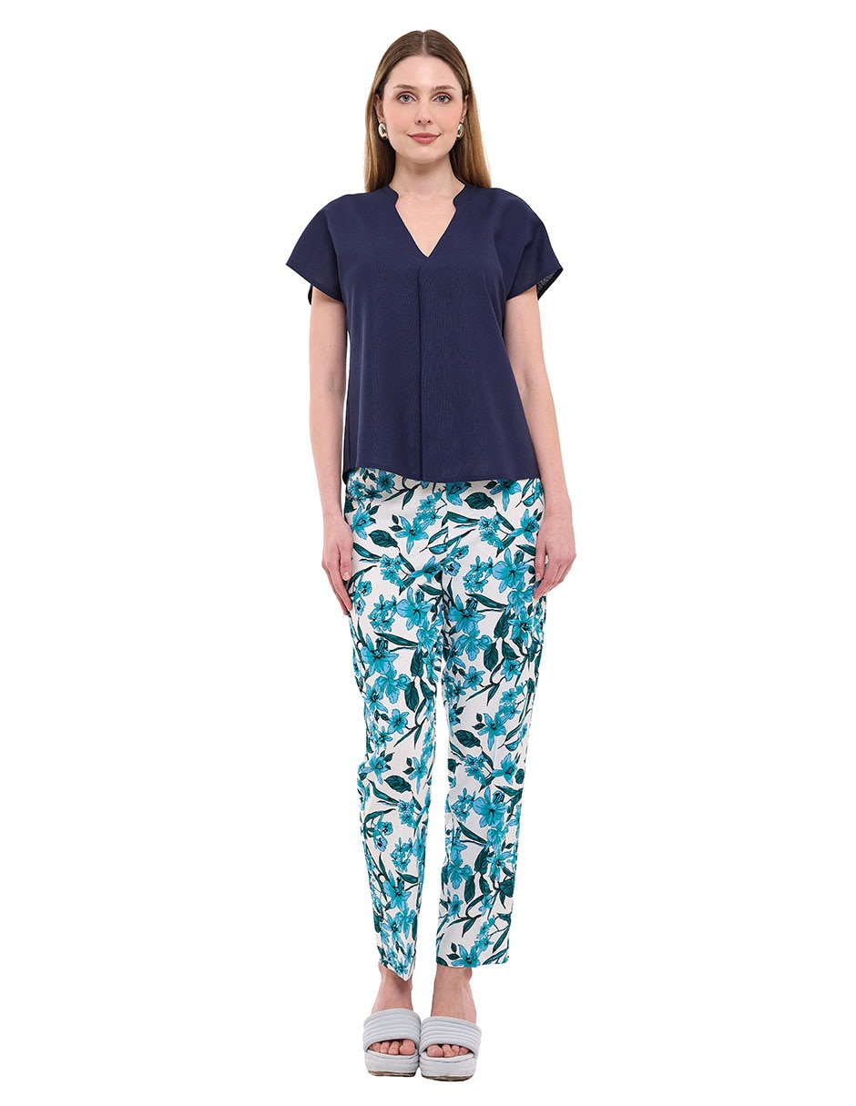 Blusa manga corta para mujer 3