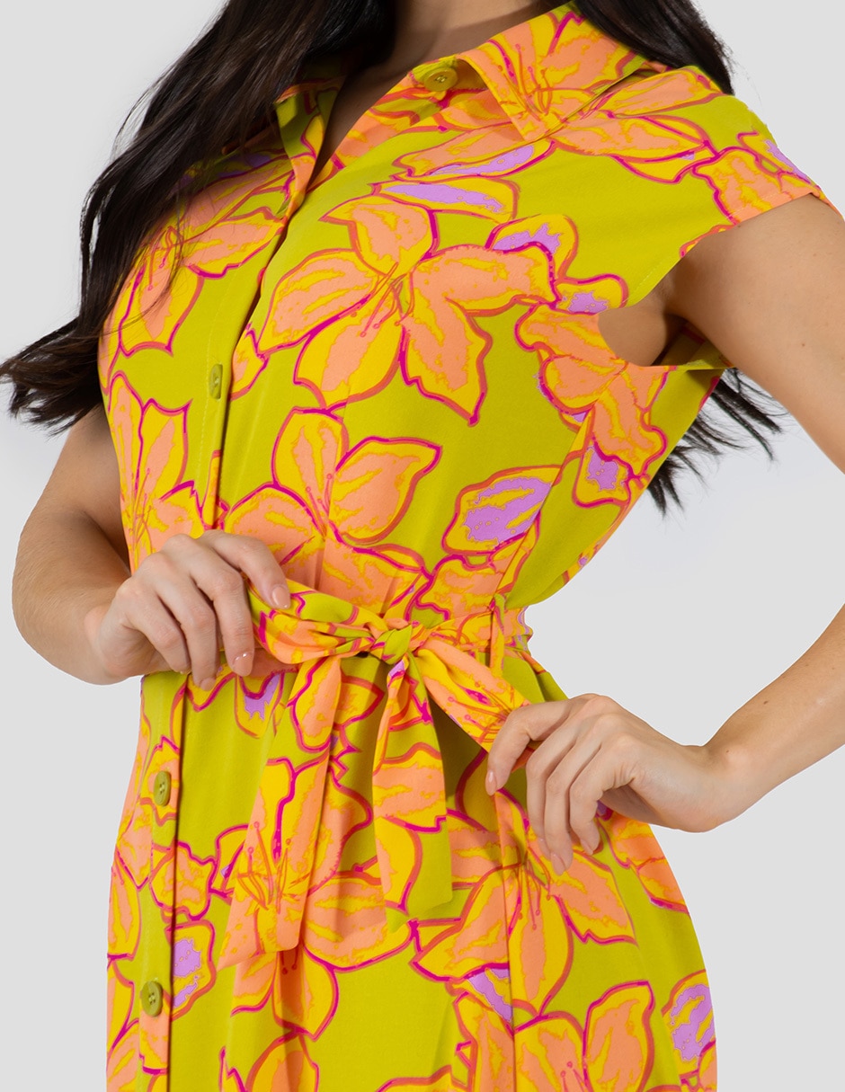 Vestido 3/4 casual para mujer 4