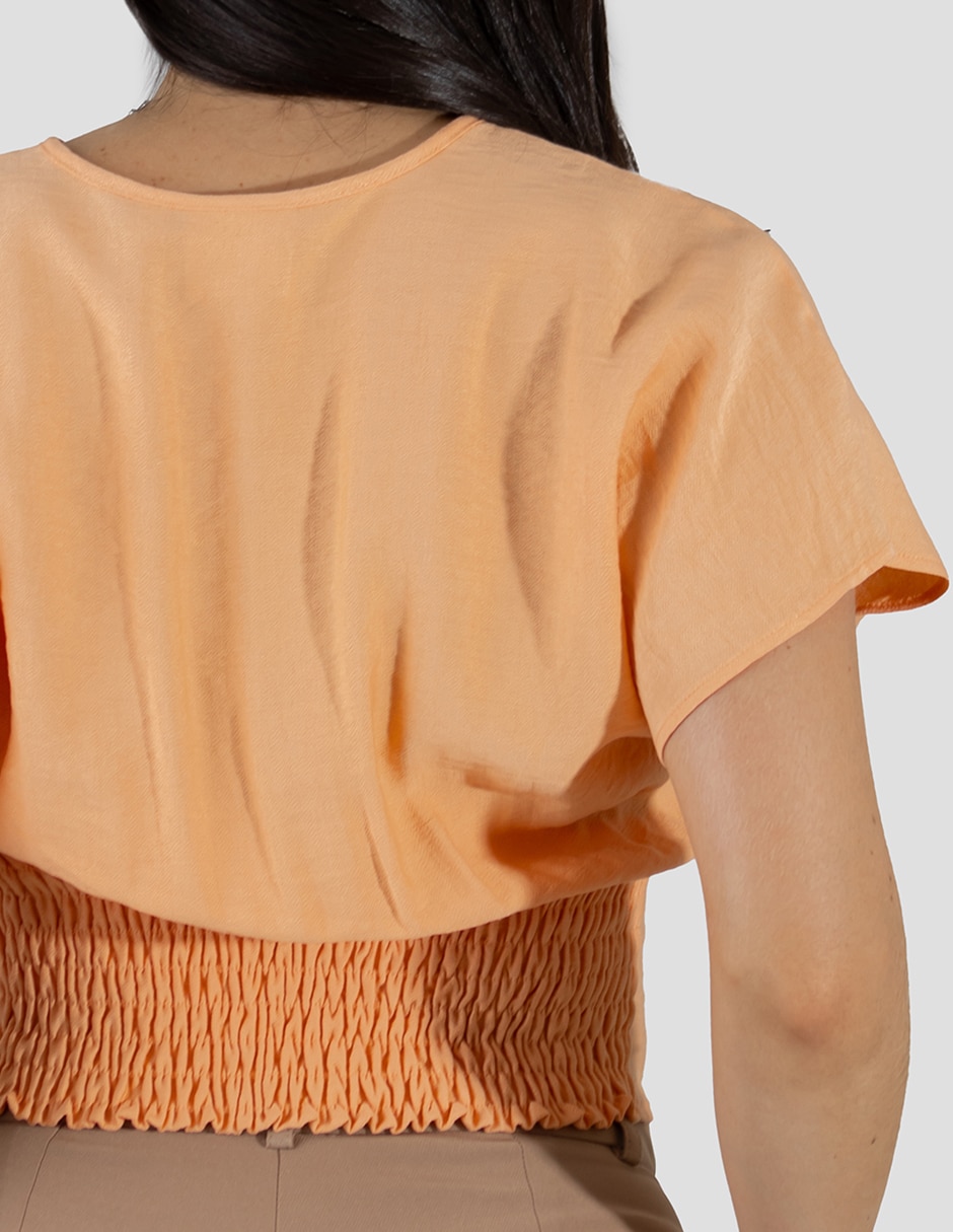 Blusa manga corta para mujer 5