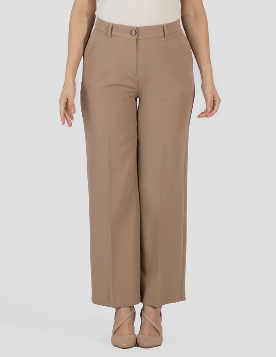 Pantalón de vestir amplio para mujer
