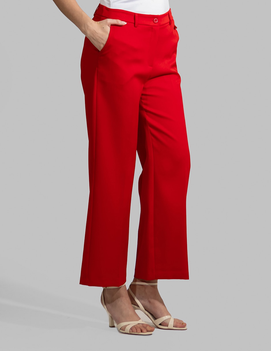 Pantalón regular para mujer 4